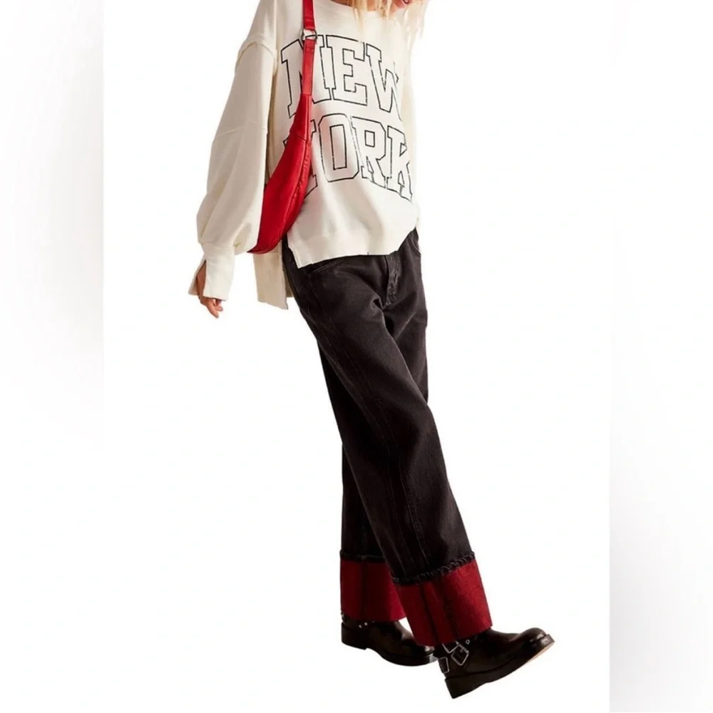 NWT Free People Camden New York Sweatshirt - Picture 6 of 16